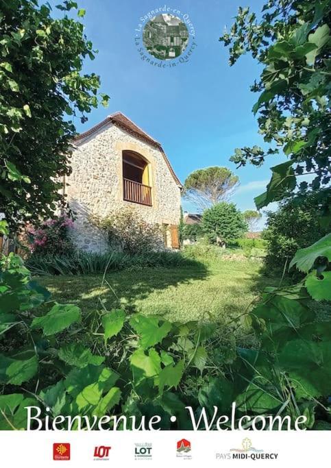 La Sagnarde, Maison En Pierre, Loubressac Exterior photo
